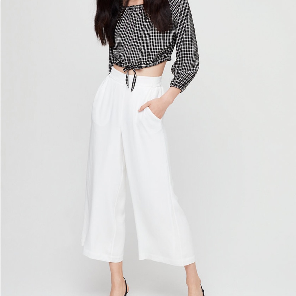 Wide leg pant